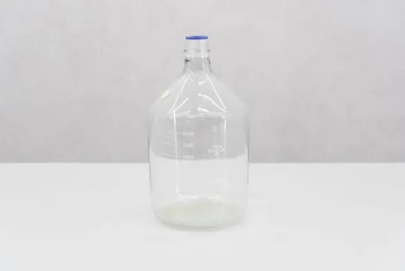Simax 5L Laboratory Glass Bottle with Coating and GL45 Screw Cap