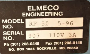 Elmeco RP-50 Hot Rock Rocking Shaker with Interchangeable Platforms, 6 of 6