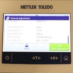 Mettler Toledo Excellence XSR304 Analytical Balance 320g Capacity with 0.1mg Readability, 11 of 12