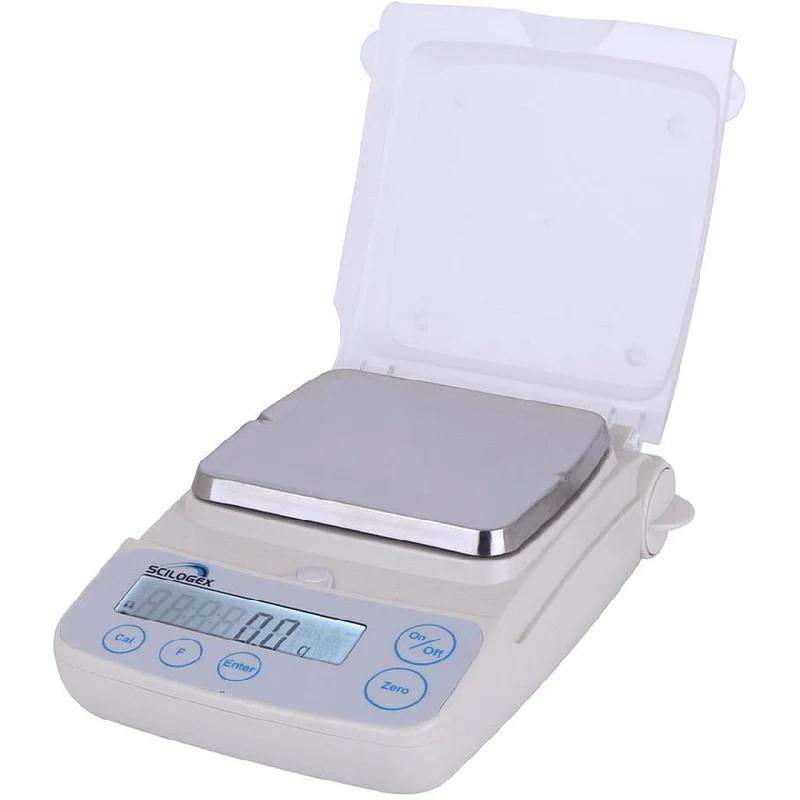 Scilogex SCI1000P 1000g Capacity Electronic Balance with 0.1g Readability and Draft Shield