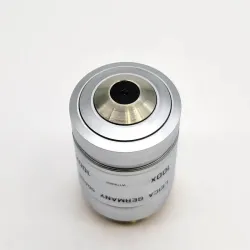 Leica HCX PL Fluotar 100x 1.30 Oil Immersion Microscope Objective, 3 of 3