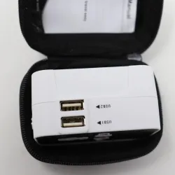 Universal Travel Power Adapters with Multi-Region Outlets and Dual USB Ports (3-Pack), 5 of 8