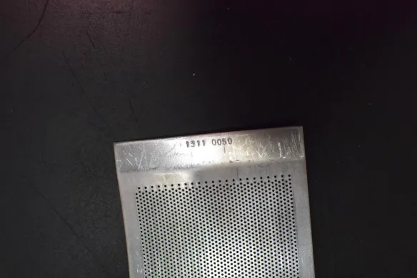 Fitzmill JT Homoloid Mill Screen for Particle Size Control in Milling
