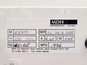 Microflow M51424/2 Class II Biological Safety Cabinet for Laboratory Use, 9 of 13