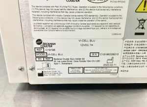 Beckman Coulter Vi-Cell BLU Automated Cell Viability and Concentration Counter, 14 of 16