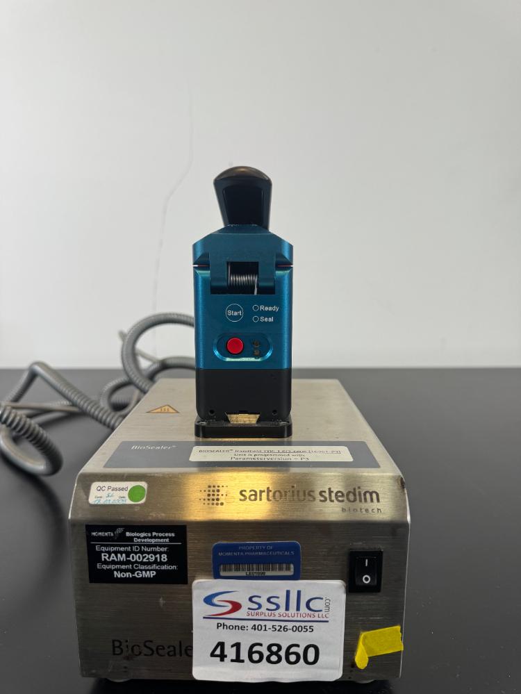 Sartorius BioSealer Sterile Tube Sealer for Bioprocess and Laboratory Applications