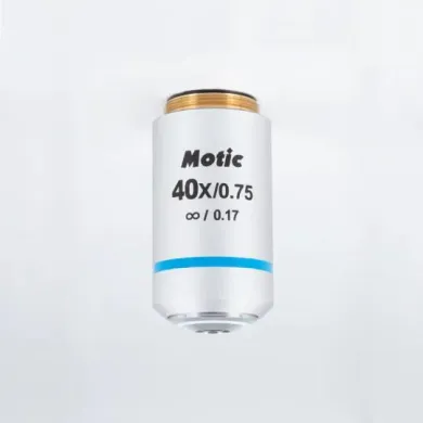 MOTIC Plan FLUOR 40X/0.75 Fluorescence Microscope Objective with 0.7 mm Working Distance