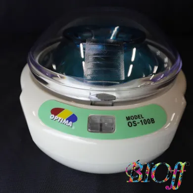 OPTIMA OS-100B Microcentrifuge, 10,000 rpm, 5,590 × g, AC 220 V with External Transformer, Centrifugation