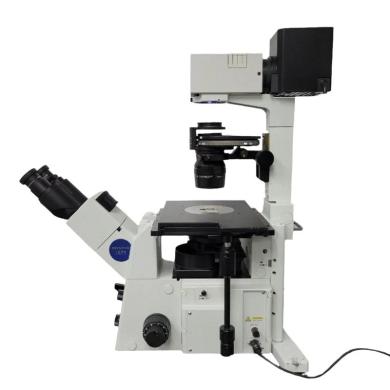 Olympus IX71 Inverted Microscope with HMC Hoffman Modulation Contrast-cover
