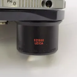 Leica Phase Contrast Condenser for Inverted Microscope with Ph0, Ph1, Ph2 Rings, 8 of 9