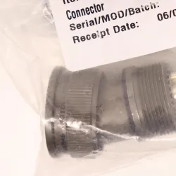 Amphenol MS3106E20-22S Circular MIL-DTL-5015 6-Pin Size 20 Straight Plug Connector, 3 of 3