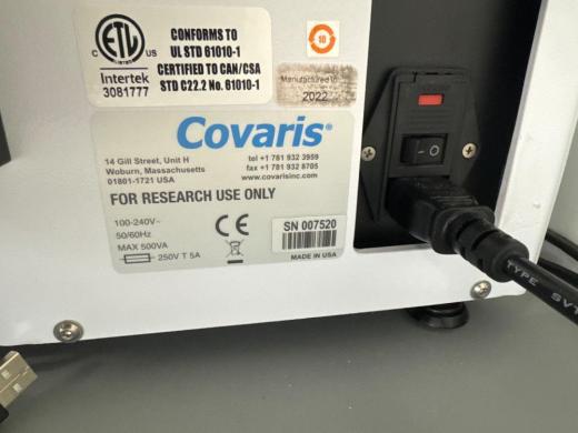 Covaris ME220 Focused-Ultrasonicator for Controlled Acoustic Sample Preparation-cover