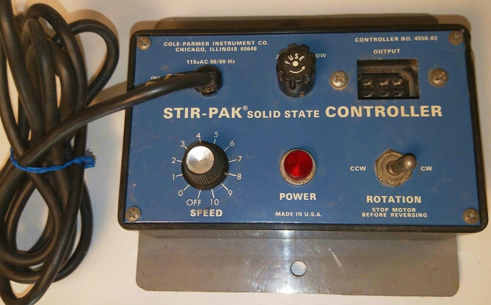Cole-Parmer Masterflex 7545-10 Peristaltic Pump with 4558-03 Stir-Pak Controller