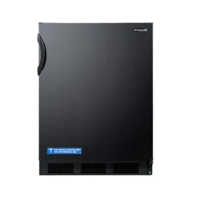 Accucold AL752BK 24" Wide ADA Compliant All-Refrigerator with Automatic Defrost