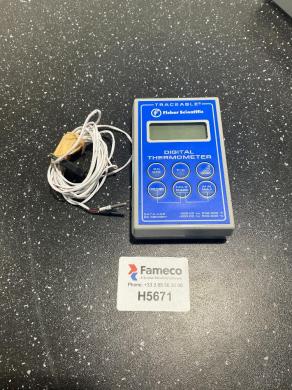 Fisher Scientific TRACEABLE Digital Thermometer with Temperature Probe-cover