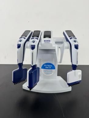 Rainin E4 XLS Digital Multichannel Pipettes with Digital Stand (Qty 3)-cover