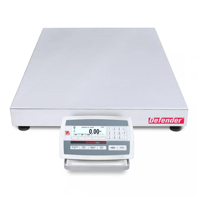 Ohaus D52XW50RQV5 Low Profile Bench Scale, Defender 5000 Series