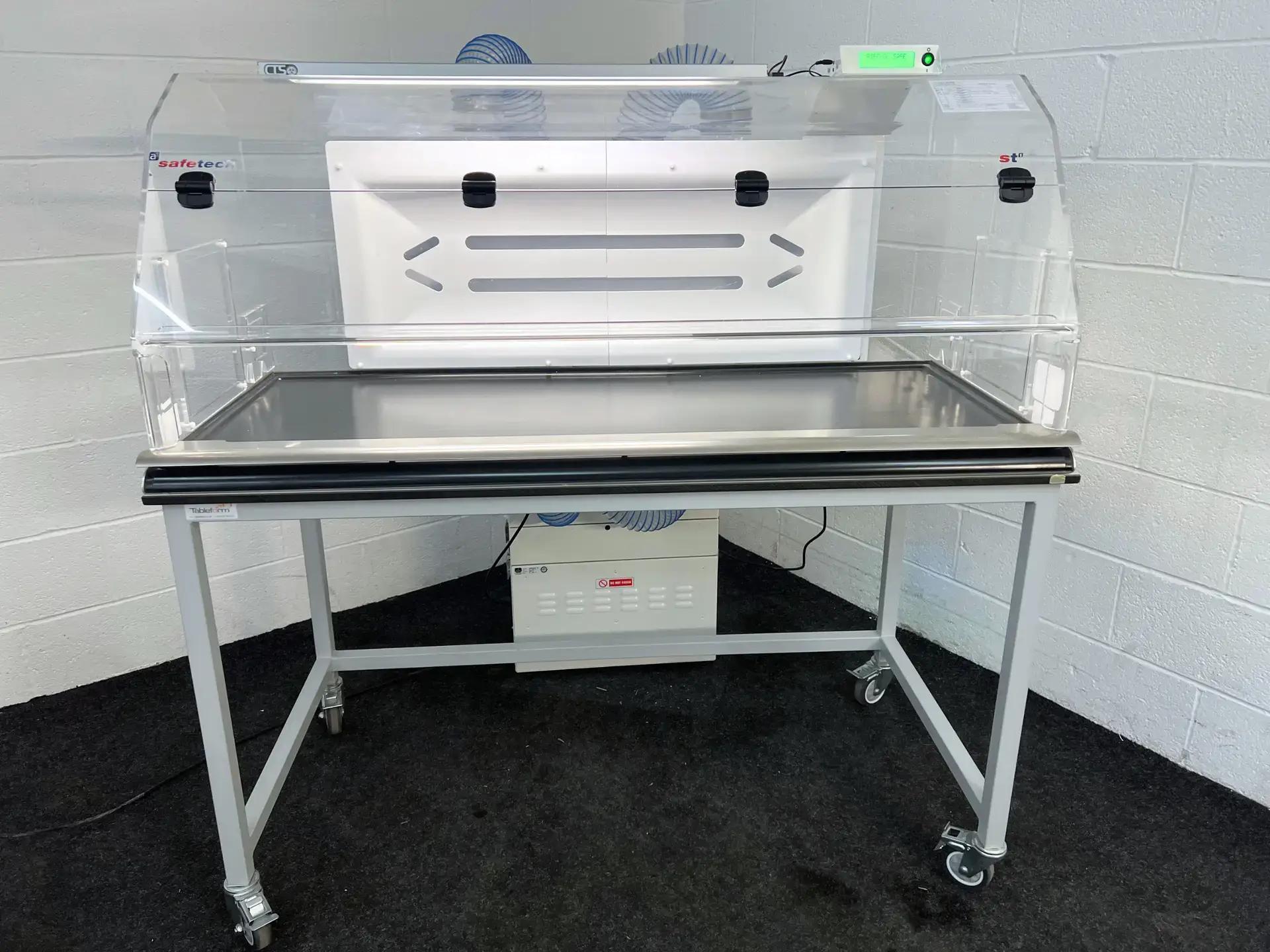 CTS Safetech ST-Alarm-V2R Safety Weighing Cabinet with CTS 600 Fan and HEPA Filtration