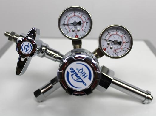 Linde C300/2A-3B Gas Pressure Regulator Brass/Chromium Plated, Max 200 BAR-cover