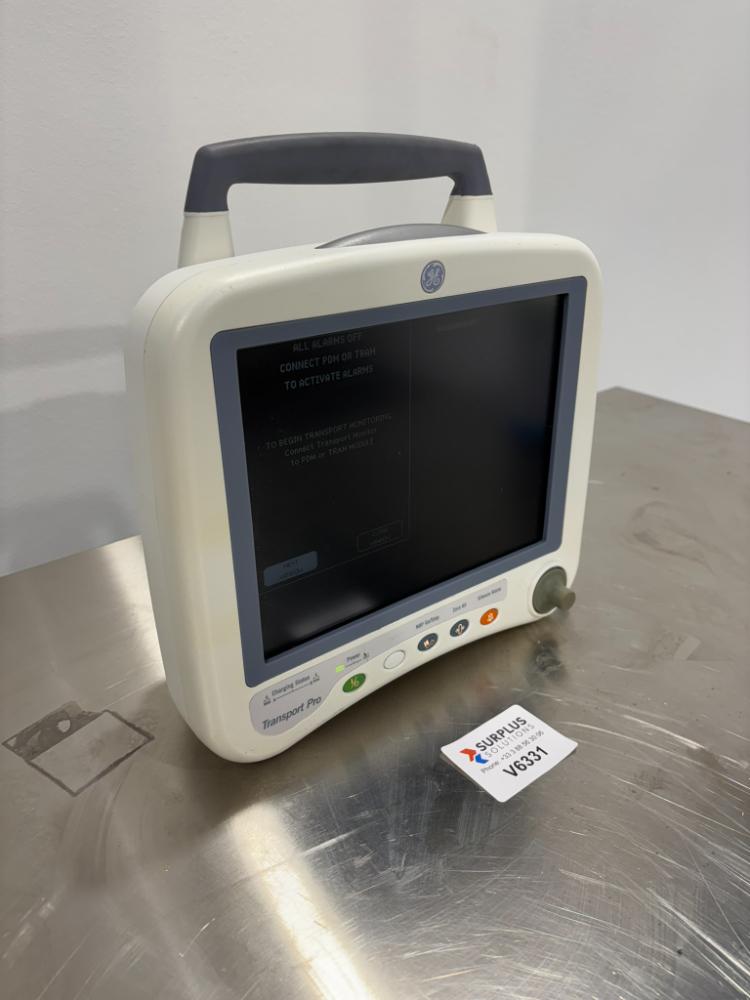 GE Datex-Ohmeda Transport Pro V1 Patient Monitor for Transport and Bedside Use