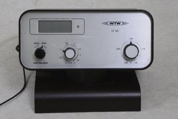 WTW LF521 Conductivity Meter with LTA 100 Sensor and TFK 325 Temperature Sensor-cover