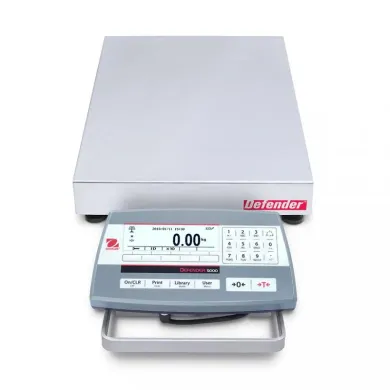 Ohaus D52XW25RTR5 Low Profile Bench Scale, Defender 5000 Series