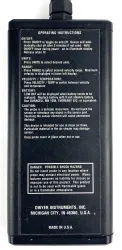 Dwyer Series 471 Digital Thermo-Anemometer for Air Velocity and Temperature Measurement, 21 of 23
