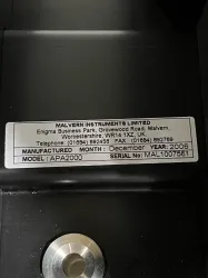 Malvern 2000 Laser Diffraction Particle Size Analyzer for Precise Particle Characterization, 3 of 4