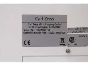 Zeiss AXIO Examiner.Z1 Motorized Upright Fluorescence Microscope with Water Immersion Capability, 16 of 16