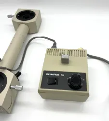 Olympus BH2 Dualhead Microscope Bridge with TL2 Pointer and LED Light, 4 of 12