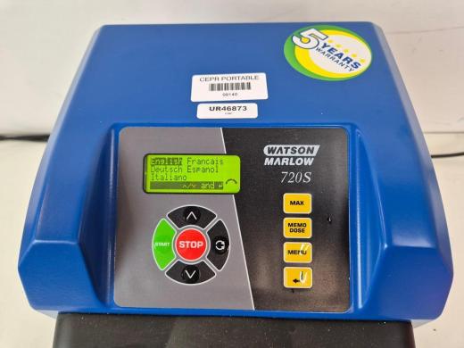 Watson-Marlow 720S Cased-Drive Peristaltic Pump with Variable Speed Control and IP66 Enclosure-cover