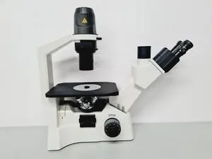 Motic AE21 Series Trinocular Inverted Microscope with Objectives, 20 of 28