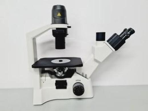 Motic AE21 Series Trinocular Microscope w/ 3 x Objectives Motic EPlan PH LWD Lab-cover