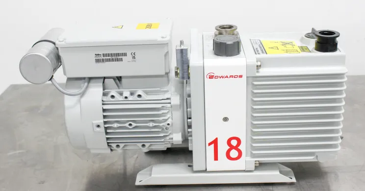 Edwards E1M18 Oil-Sealed Direct Drive Sliding Vane Vacuum Pump