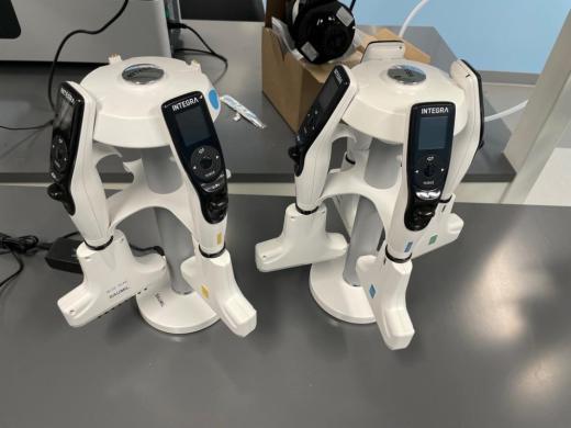 INTEGRA Biosciences Electronic Multichannel Pipettes with Stands (Set of 2)-cover