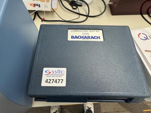 Bacharach Combustion Test Kit Model 10-5000 for Portable Combustion Gas Analysis-cover