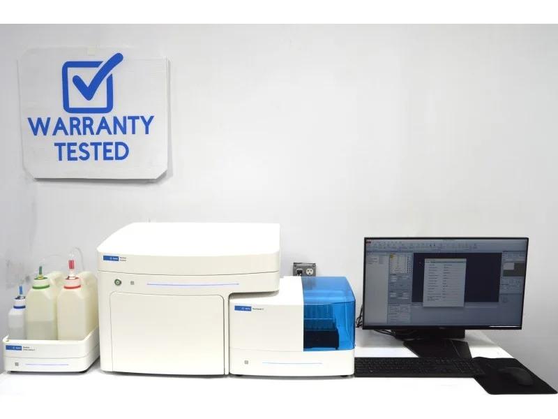 Agilent NovoCyte Quanteon Multiparameter Flow Cytometer, 4 Lasers, 25 Colors, 27 Detectors with NovoSampler Q and Fluidics Station II