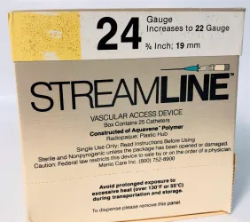 Menlo Care StreamLine Urinary Catheters, Box of 25, 5 of 12