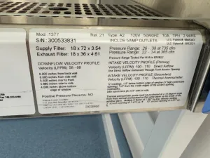 Thermo 1300 Series A2 6' BioSafety Cabinet, 2 of 2