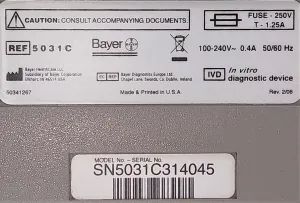 Bayer DCA 2000+ (5031C) Point-of-Care Hemoglobin and Urine Analyzer, 15 of 15