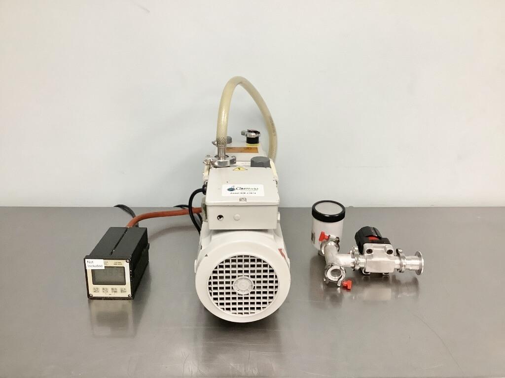 Edwards E2M28 Dual-Stage Rotary Vane Vacuum Pump for Laboratory and Production Use