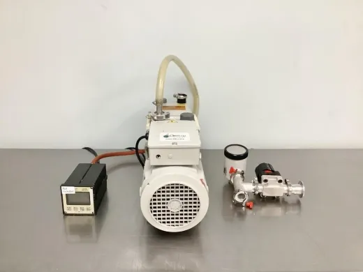 Edwards E2M28 Dual-Stage Rotary Vane Vacuum Pump for Laboratory and Production Use