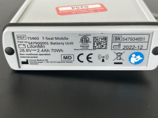 TerumoBCT T-Seal Mobile Battery Unit with Handheld Sealing Gun-cover