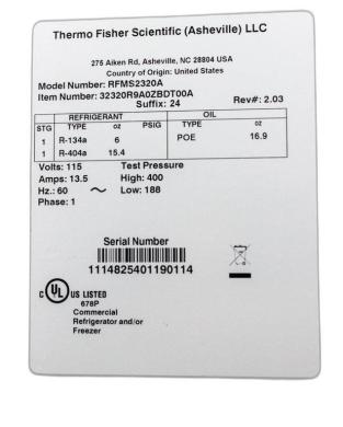 Thermo Fisher Scientific RFMS2320A Flammable Sto | QuestPair