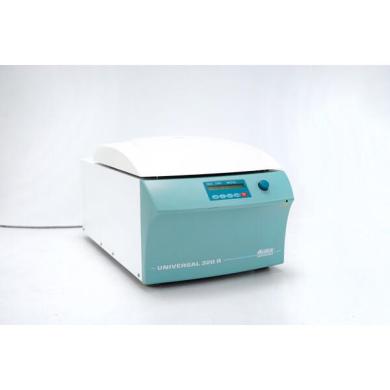 Hettich Universal 320R Refrigerated Centrifuge with 1324 Rotor and 4x 1398 Buckets-cover