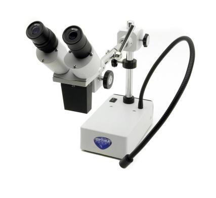 ST-50 Binocular Brightfield Stereomicroscope with 20x Magnification and LED Incident Illumination-cover