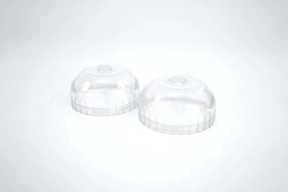 Sigma 17135 / 17190 Set of 2 Rotor Lids for Round-Bucket Rotor 11180