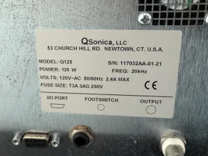 Qsonica Q125 Ultrasonic Processor for Precise Laboratory Sonication, 4 of 4