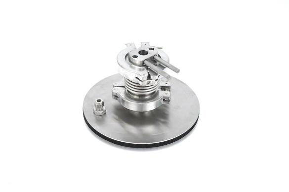 Silverson Sealed Drum Lid Mixer Adapter with Gasket, 19.5 cm-cover