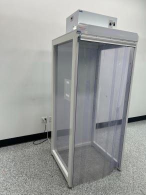 Cleatech 1100-2 Portable Cleanroom Booth with Ductless Exhaust Hood-cover